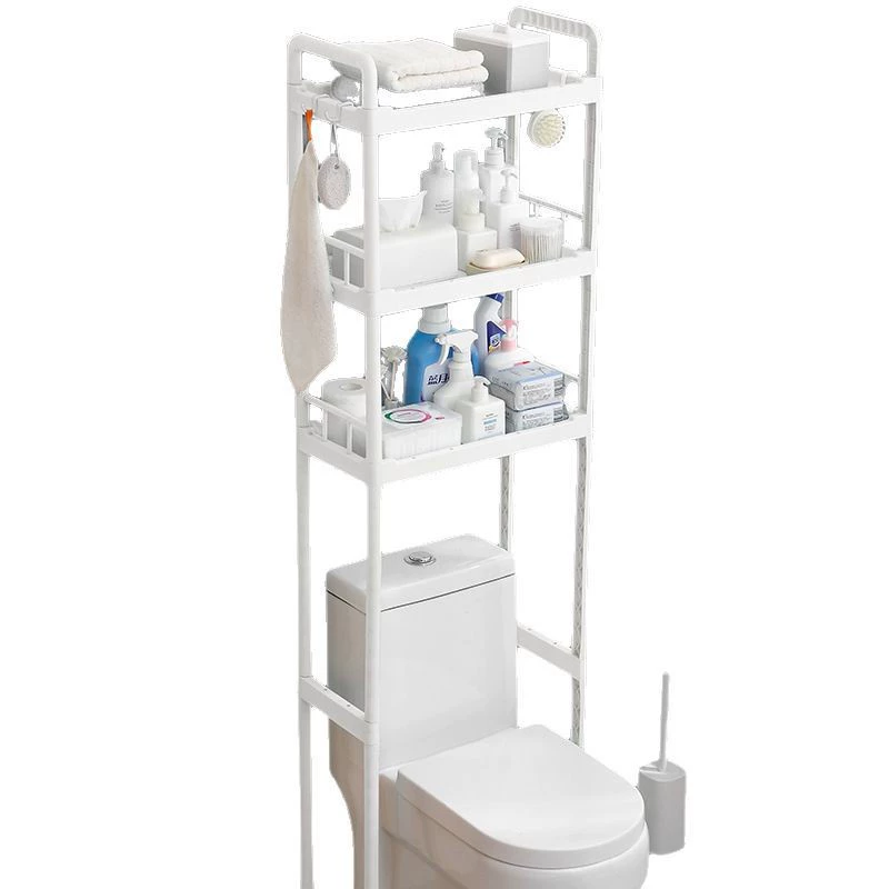 Incubine toilet standing shelf wall hanging wall to the toilet bath toilet, toilet, washbasin floor floor -to -floor bathroom storage rack