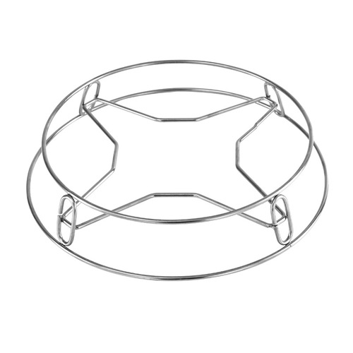 Stainless steel multi-purpose kitchen pot rack double-layer household insulated anti-scald steam rack, optional in two colors, thickened steam basket