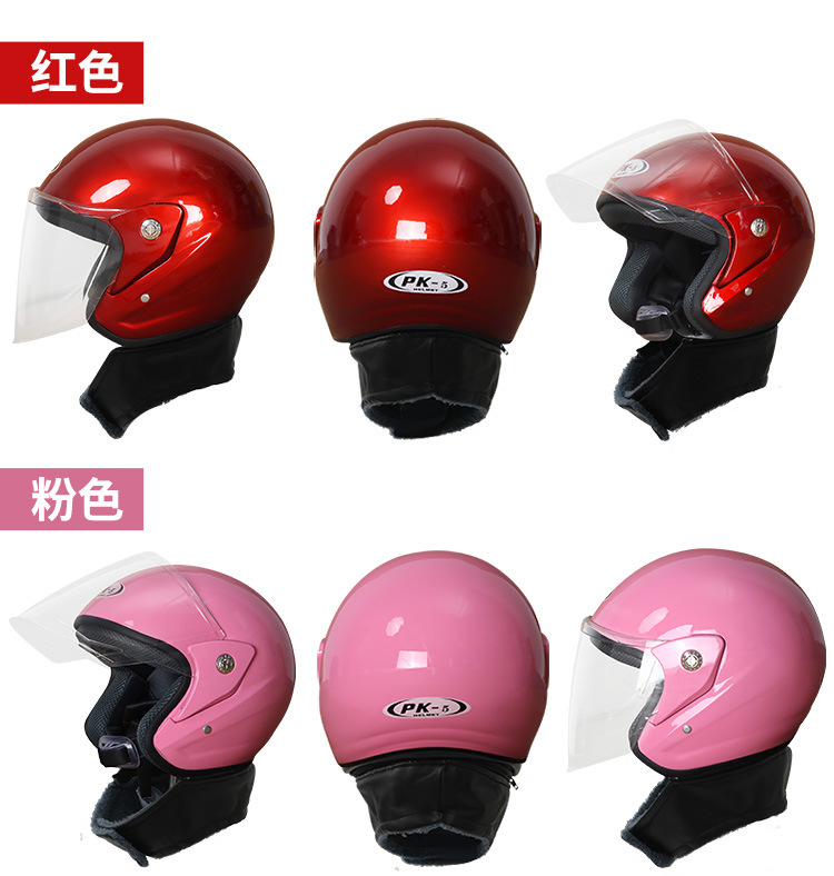 Motorcycle helmet certified national standard unbreakable electric vehicle helmet