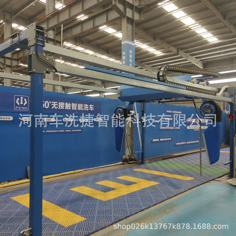 Carwashjie's Fully Automatic Contactless Car Washing Machine Uses Advanced Technology to Provide Efficient Cleaning and Protection of Car Paint with Intelligent Operation
