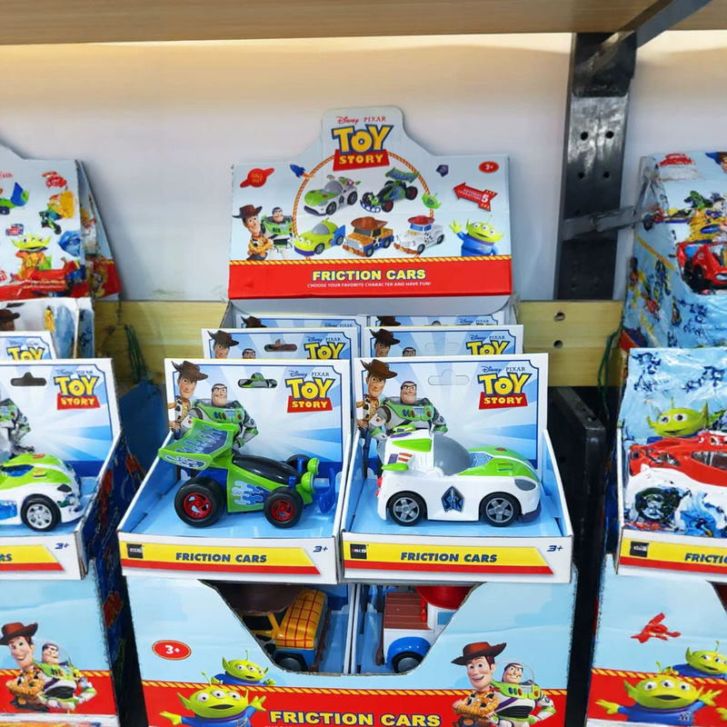 Genuine Authorized Children's Educational Disney Pixar Toy Story Themed Inertia Toy Car Gift Wholesale