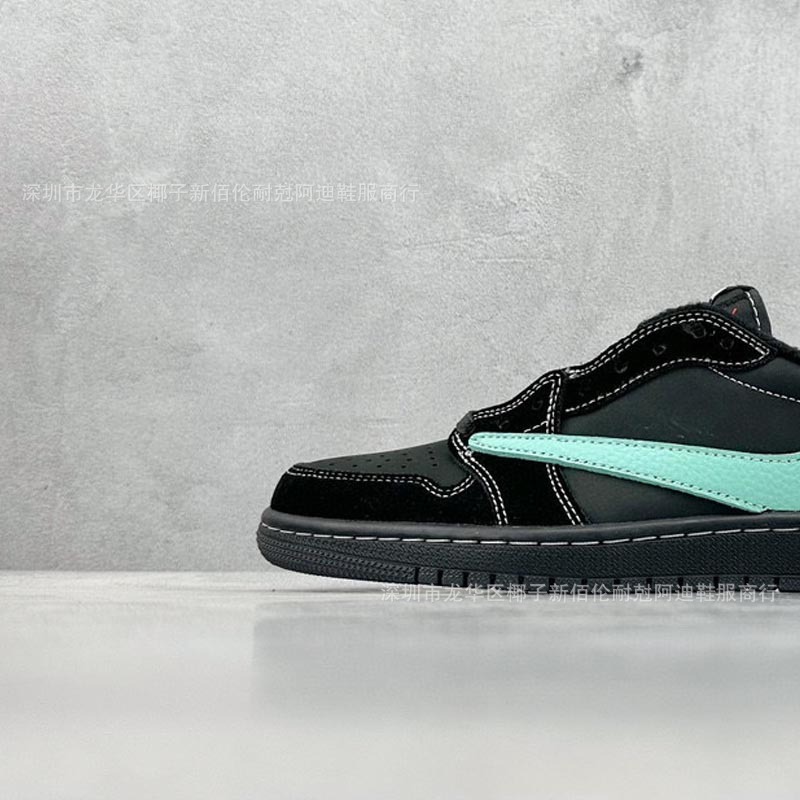 クロスボーダー Ts 共同ブランド AJ1 ロートップ バーブ フジワラ ホロウ ライトニング モカ パンダ ブラック ウォリアー メンズ レディース バスケットボール シューズ|undefined