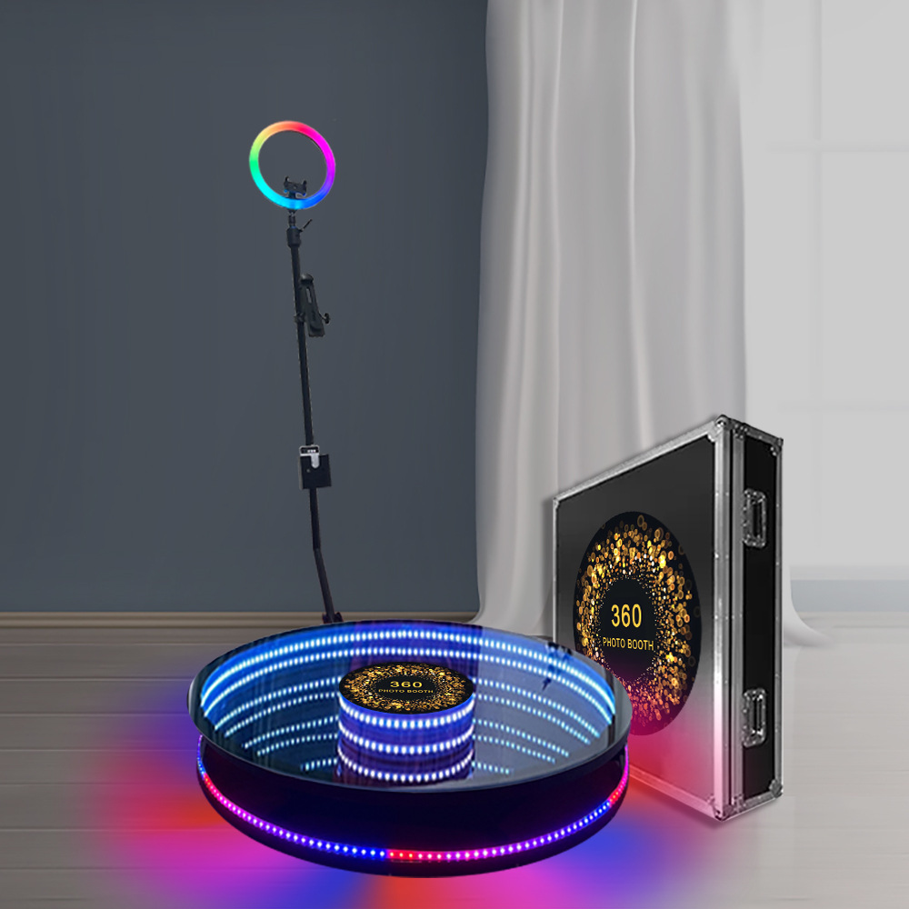 跨境360 photo booth全新磨砂平台360 照相亭360环拍360拍照亭