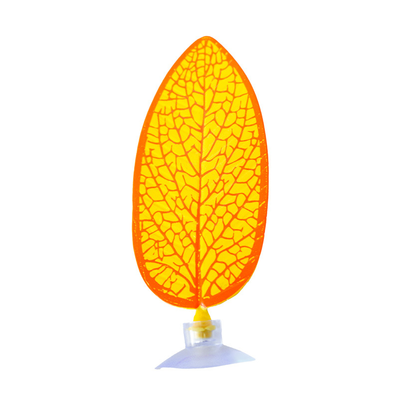 Hojas de reproducción para betta, plantas acuáticas ornamentales para acuarios, hojas artificiales para alimentar reptiles, nuevas hojas para descansar y eclosionar, gran venta.