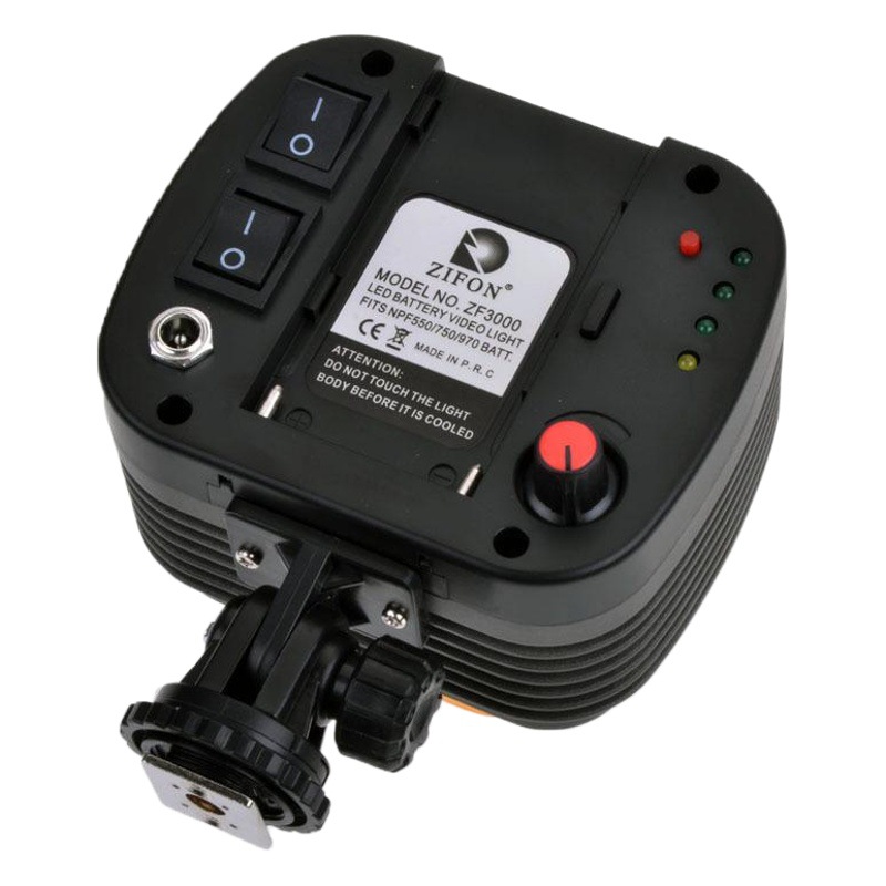 Zhifeng ZF-3000 fotografía luz boda Luz de relleno LED ajustable Temperatura de dos colores luz constante Cámara de noticias Luz de disparo