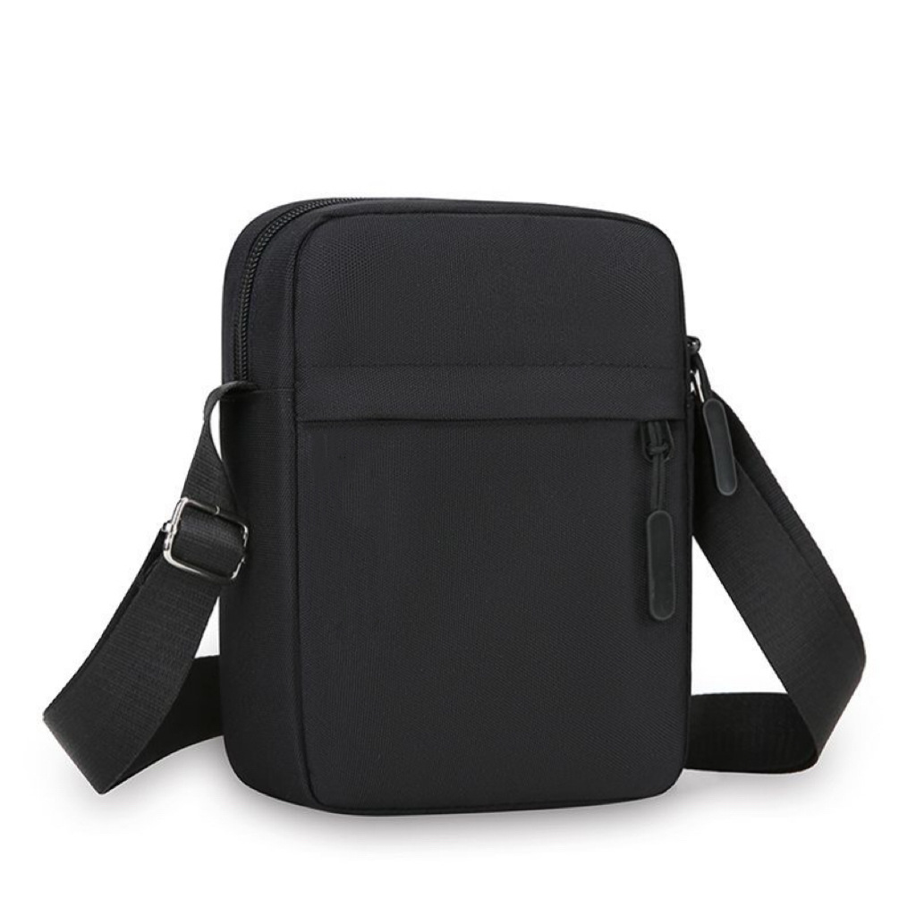 Summer Men's Crossbody Bag Waterproof Oxford Cloth Shoulder Bag Multi-Compartment Universal Phone Waist Bag Backpack Small Single Shoulder Bag