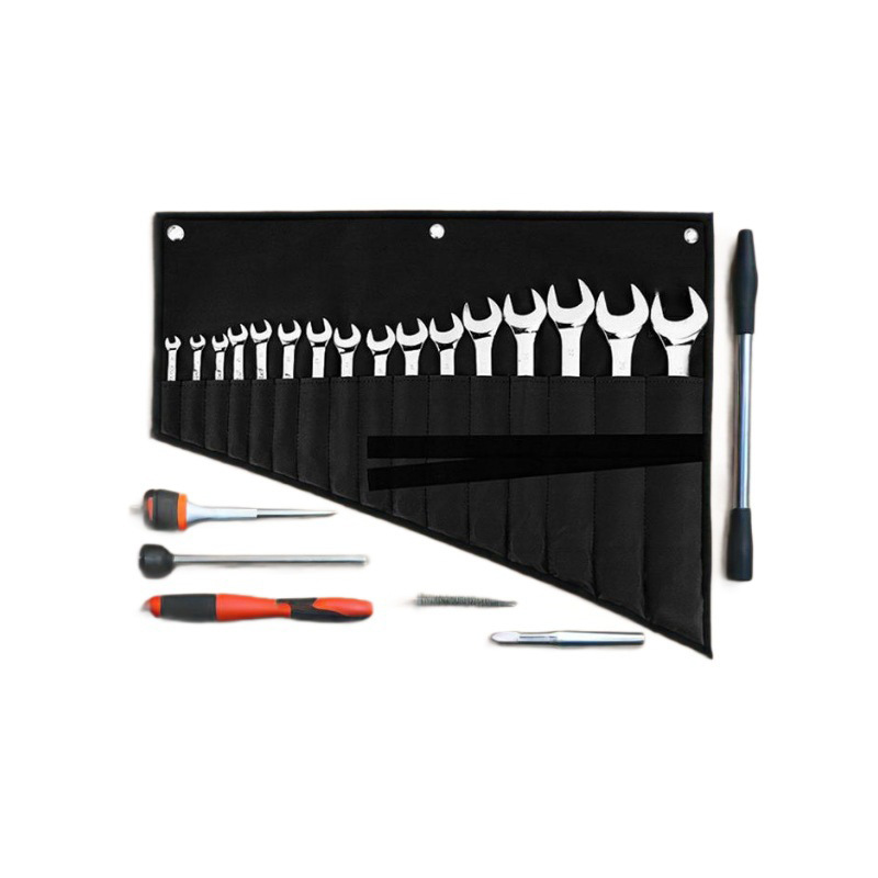 Bolsa de almacenamiento de herramientas portátil lista para usar, kit de herramientas de Amazon, bolsa enrollable de almacenamiento de llaves para reparación de automóviles