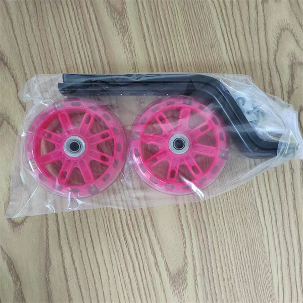 Glitter Wheels Pink Plus Tools