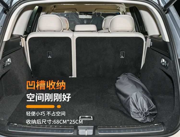 Inflatable Mattress for Car Trunk, Suv Camping Sleeping Pad, Rear Seat Road Trip