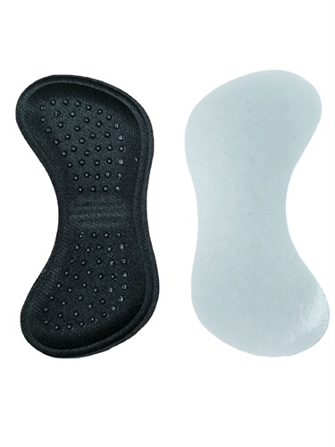 Manufacturer wholesale dispensing 4D sponge heel sticker soft half size pad anti-slip foot grinding reduction high heels half size