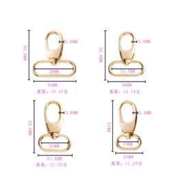 厂家现货 箱包五金配件顶扣狗扣 牵引扣 厚顶扣 金属挂扣 钥匙 扣