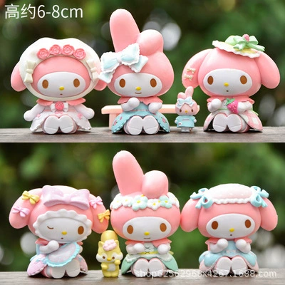 Miniature Table Doll Minifigure, Decorative Micro Landscape Figurines — Birthday Gift Set Options