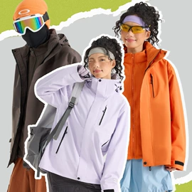 冲锋衣、裤;户外皮肤衣/防晒衣;软壳衣裤