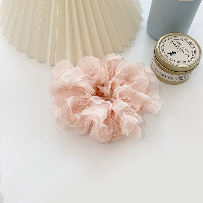 Flower Pattern Cute Flower Cloth Handmade Hair Tie 1 Piece