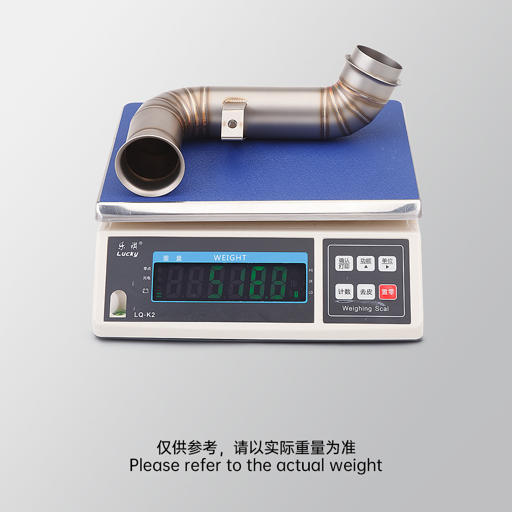 DUKE790 exhaust pipe modification special stainless steel drum removal belt drum middle section 2018-2022 non-destructive installation