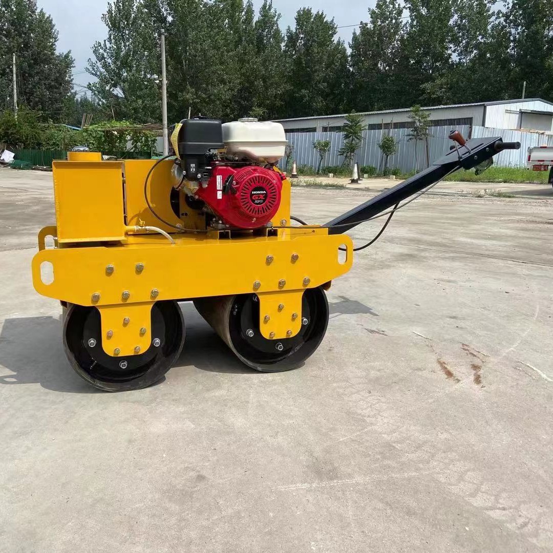 小型手扶式双钢轮振动压路机生产厂家双钢轮压路机江西压路机配件