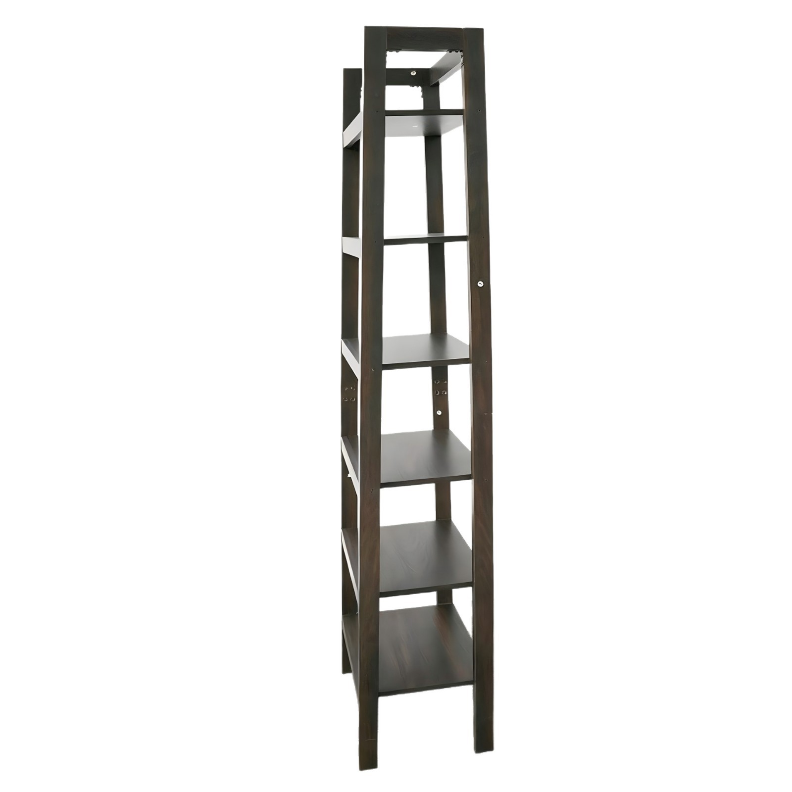 Estante de almacenamiento de cocina estante de verduras multicapa sala de estar contra la pared almacenamiento de almacenamiento de piso estante de libros simple estante de bambú y madera balcón estante de flores