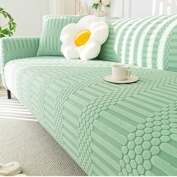 Funda de sofá de estilo crema de alta calidad Funda universal con todo incluido Funda de sofá perezoso universal de cuatro estaciones Cubierta de tela anti-rasguño