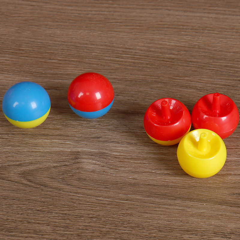 Giroscopio mágico de dos colores de Apple de rotación de la Tierra giroscopio giratorio invertido giroscopio obediente transfronterizo pequeño juguete al por mayor