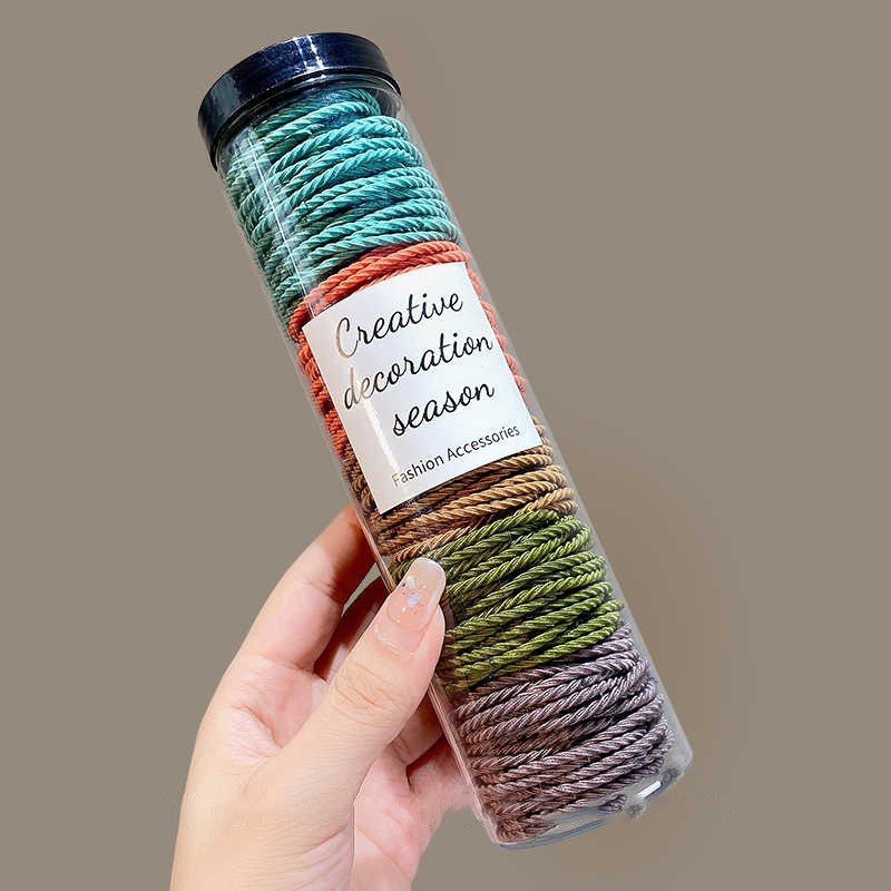 Alta elástica duradera banda de goma temperamento simple de las mujeres alta cola de caballo corbata cuerda de pelo alto sentido 2023 nueva banda de pelo