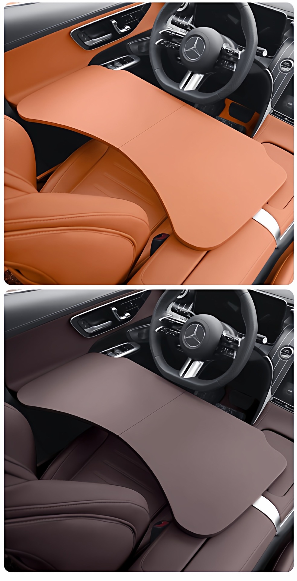 Suitable for use in cars, foldable small desk board, multifunctional office desk board, laptop stand, desk board for both driver and passenger seats
