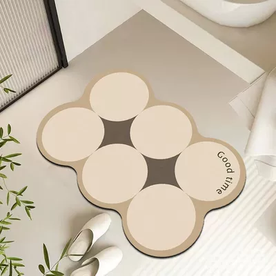 absorbent mat bathroom non-slip | Avtomobil döşəmə paspasları - soft-rubber-pad-25-spring-sleeping-begonia-4060cm