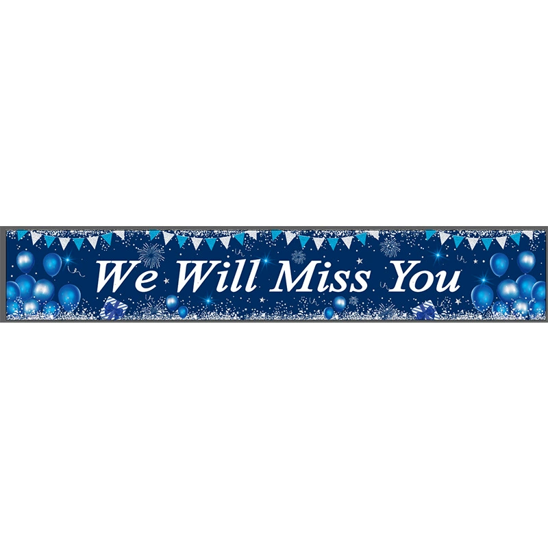 300X50cm 2024 Пенсионная вечеринка трансграничная праздничная вечеринка Фотографическая ткань Фотографические реквизиты