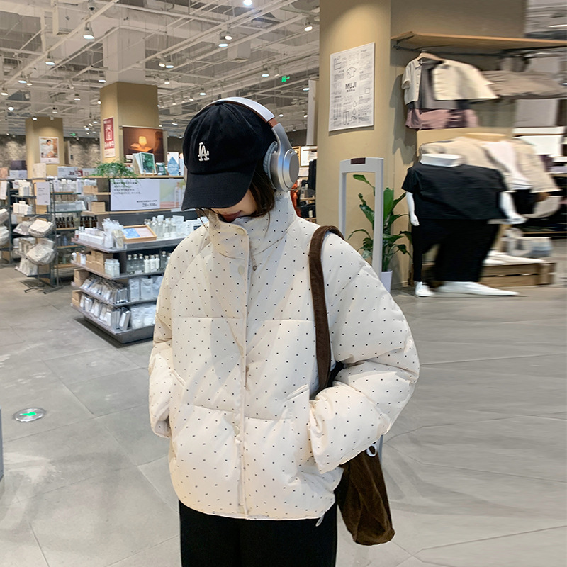超洋气欧货羽绒棉服女2025年新款冬季小个子学院风短款深秋初冬外|undefined