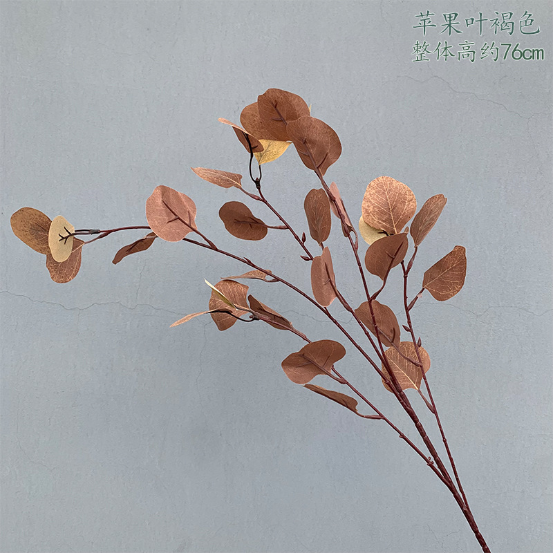 사과 잎-다크 브라운
