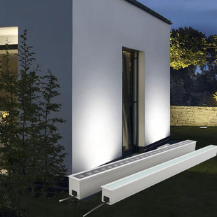 LED buried light outdoor waterproof Park Square aisle strip light step light hotel exterior wall floor tile wall washing light
