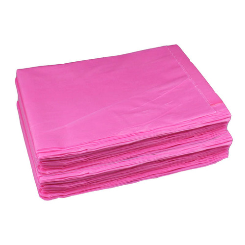 Beauty salon supplies oil massage bed waterproof and oil-proof SMS non-woven fabric pad with holes disposable sheets