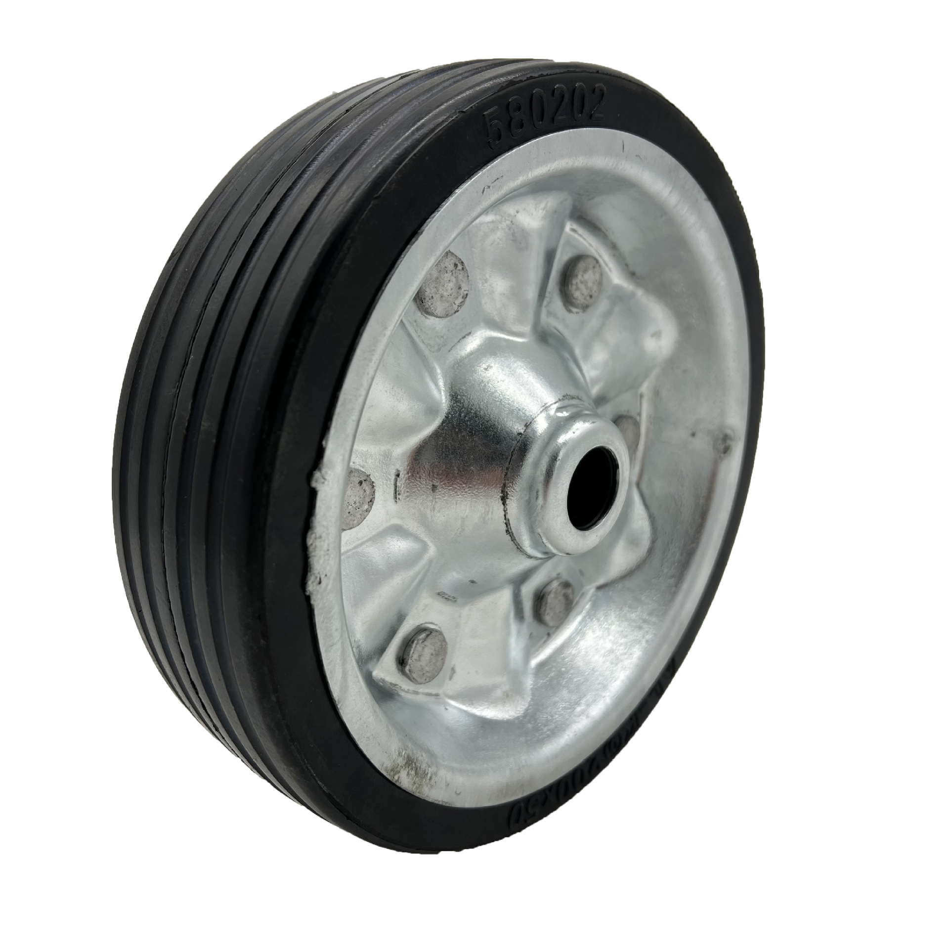 工厂直销8寸橡胶胶粉轮 直径200mm小推车货仓车工具车实心轮胎