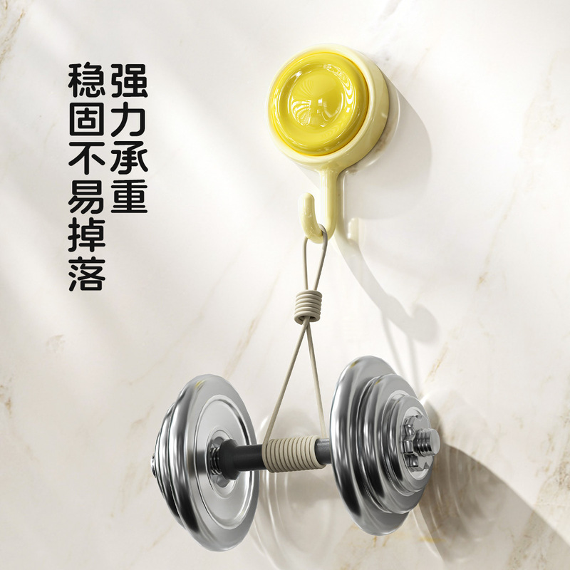 四个装可旋转挂钩玄关强力承重浴室厨房免打孔多功能置物无痕粘钩|undefined