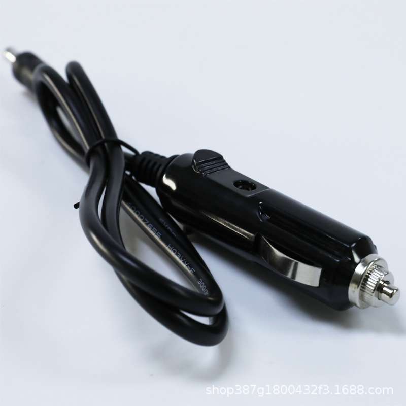 Car bakelite cigarette lighter to DC plug power cord car 12 volt power supply line DC plug DC line 5521