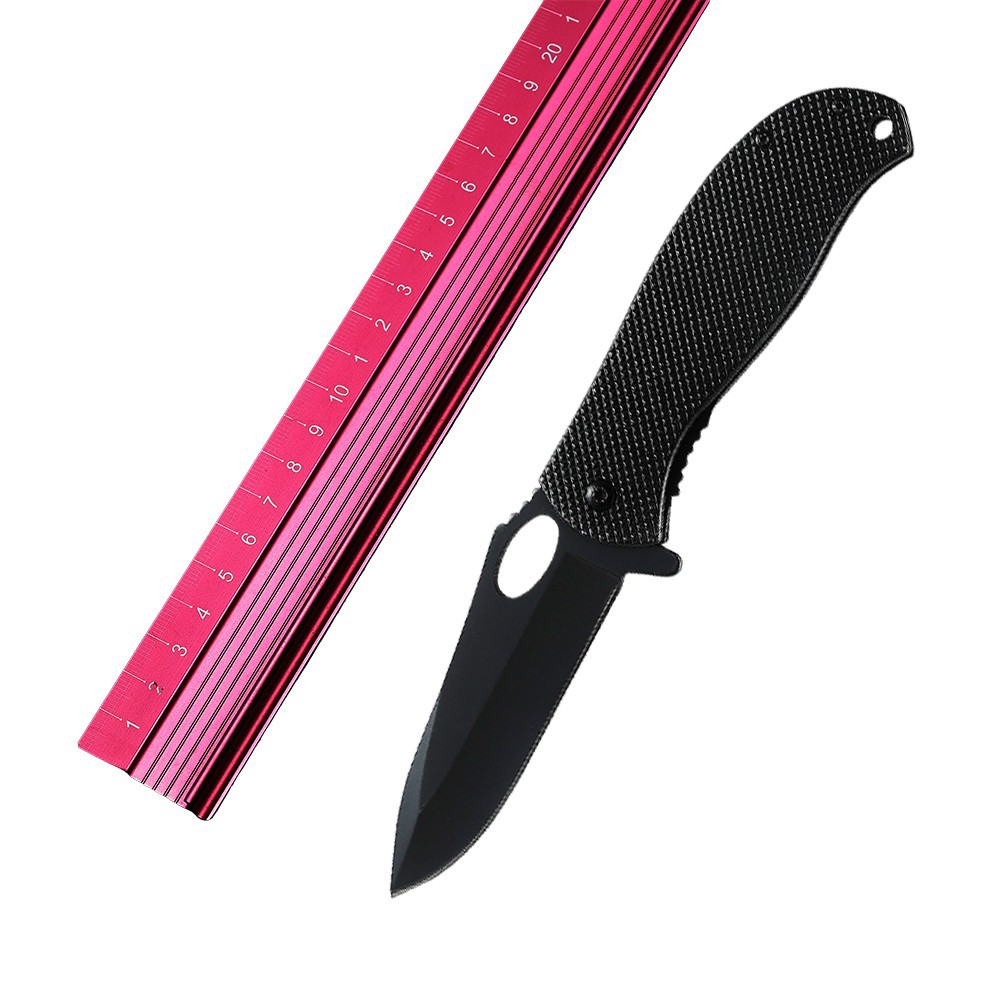 户外露营防身刀铝柄折叠刀削水果皮折刀扣皮带便携刀源头厂家批发