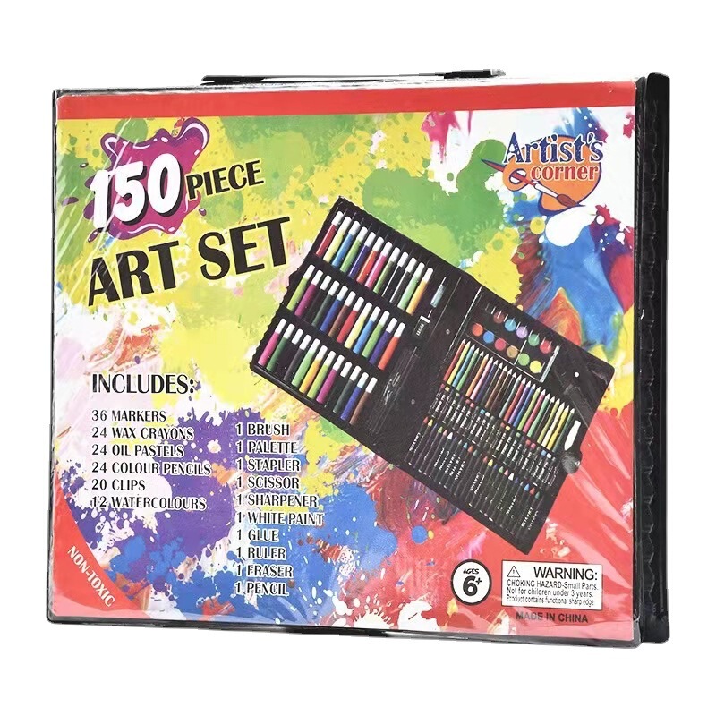 Children's Painting suit brush gift box primary school student watercolor pen crayon art stationery school supplies wholesale