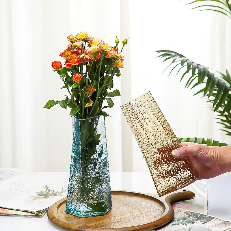 Креативная простая легкая роскошная стеклянная ваза в европейском стиле, известная в Интернете, прозрачная ваза для выращивания воды, лилия, роза, цветы, украшение для цветочной композиции в гостиной.