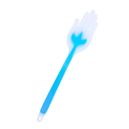 Back Acupressure Scraper Massage Hammer, Guasha Massage Tool, Silicone Back Scraper with Handle, Home Wellness Care