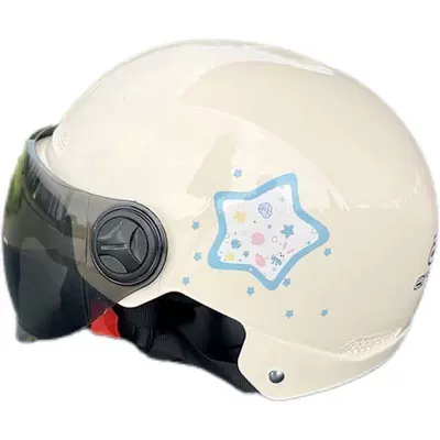 Motosiklet kaskı (dəbilqə): helmet, suitable for all seasons, sun