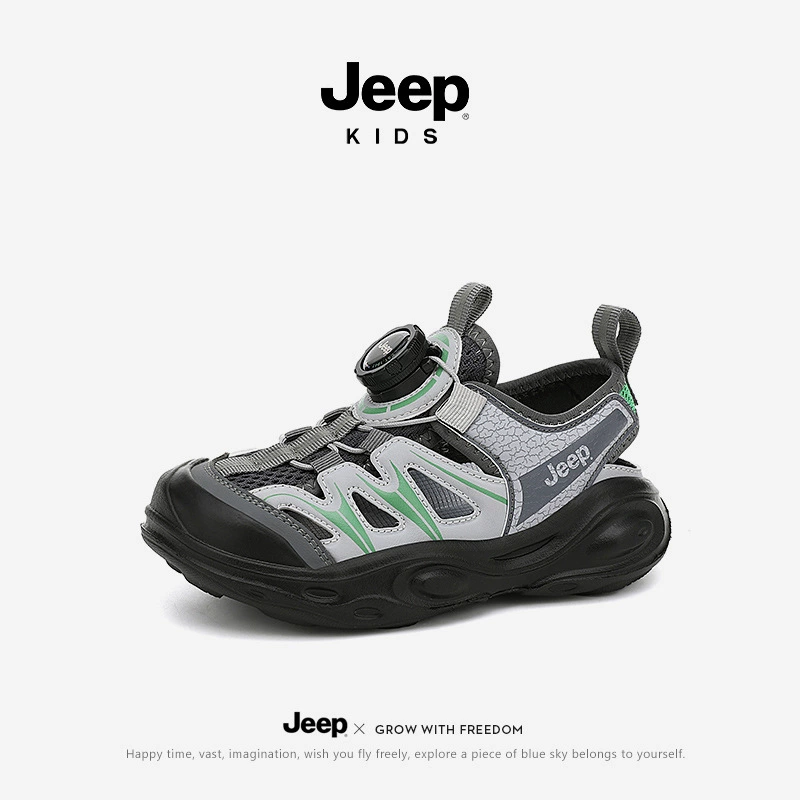 Jeep, летняя удобная обувь для мальчиков, детская обувь, сумка, спортивные сандалии