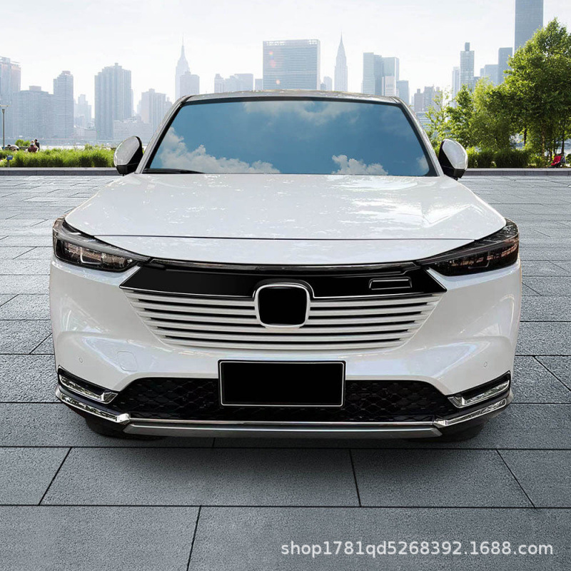 Suitable for 22 Honda Hrv Hood Trim Front Grille Decorative Panel Hrv Car Logo Upper Decorative Exterior Accessories Suitable for 22 Honda Hrv Hood Trim Front Grille Decorative Panel Hrv Car Logo Upper Decorative Exterior Accessories