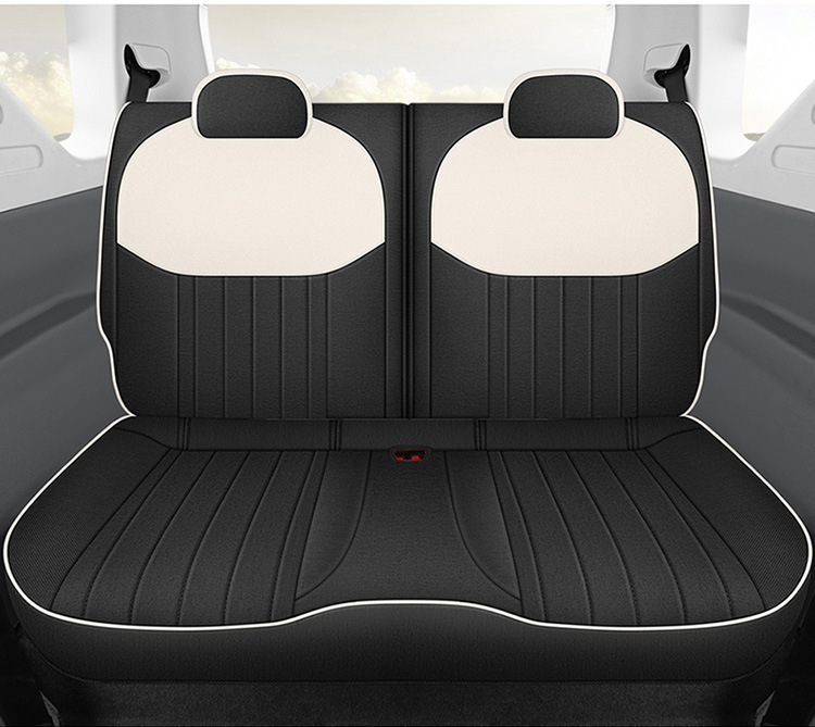 Rui Lanlan Balloon Special Cartoon Wear-Resistant Car Seat Cover for All Seasons, Full-Coverage Cushion in Cotton and Linen Fabric