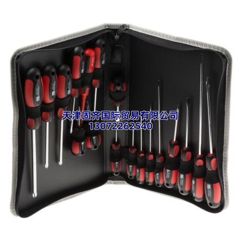 RS Pro 18件装 459-3972工程师 铬钼钒钢螺丝刀套件多功能