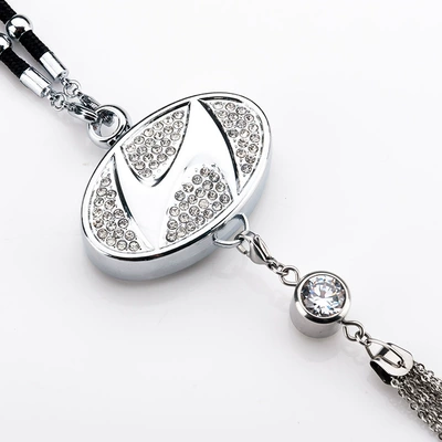 Car hanging — Aroma Diffuser Pendant with Inlaid Decorations - modern-full-diamond-pendant-tassel-pendant-comes-with-spray-head-perfume-1-bottle-of-blue-ocean