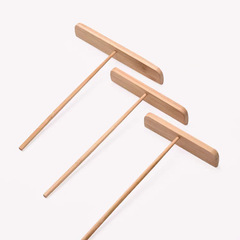 Frying Pan Press Kitchen Cart for Cooking Pancake Wraps Household Baking Tools for Making Mixed Grain Pancakes Scraper Bamboo Pancake Spatula