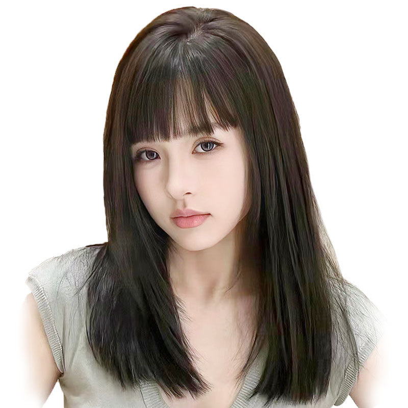 假发逼真自然