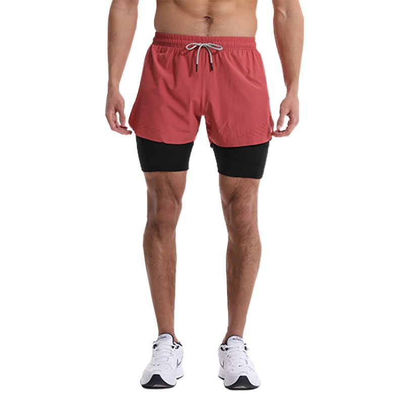Forro de secado rápido pantalones cortos de baloncesto americano de los hombres de verano delgada rodilla fitness correr entrenamiento de tres puntos deportivos