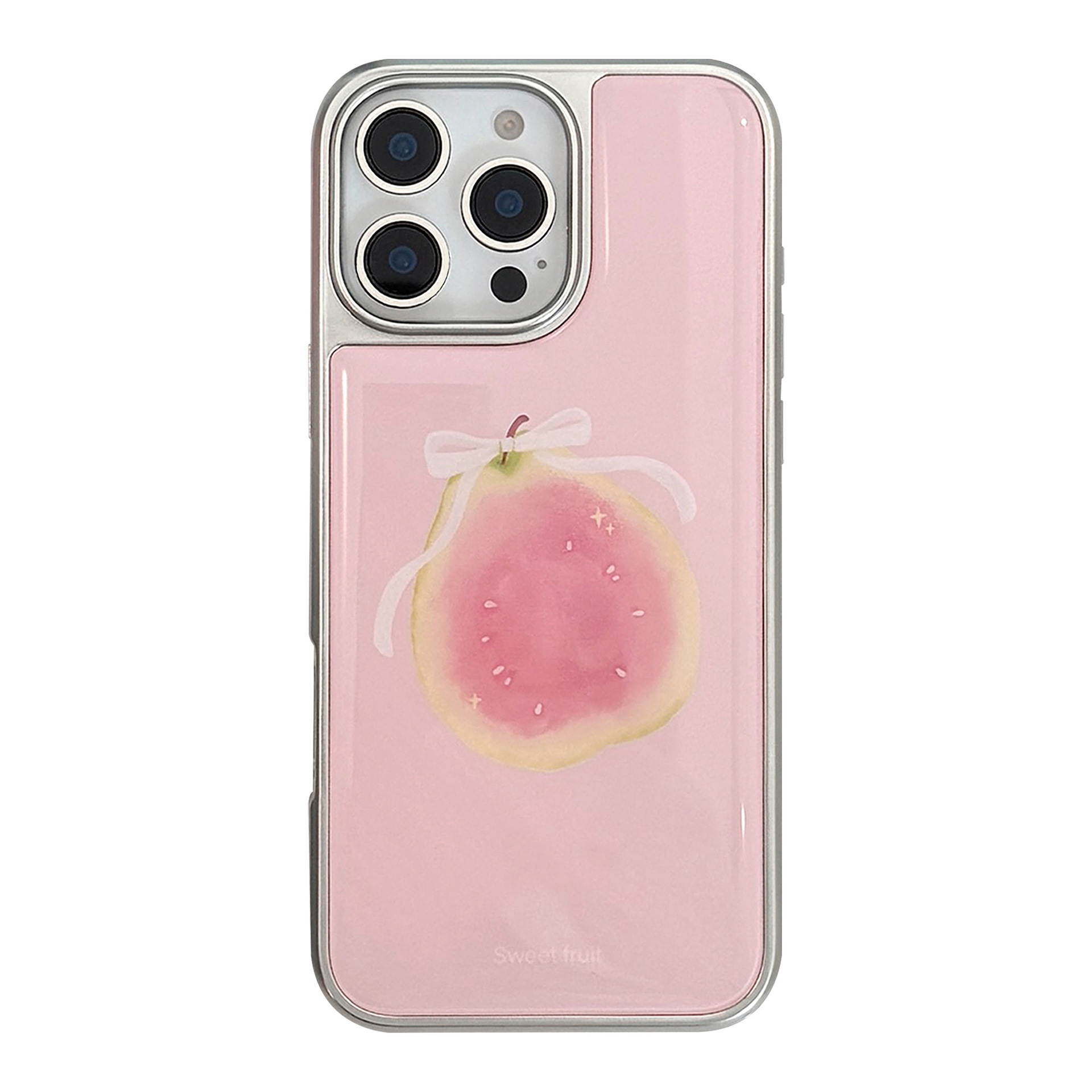 Verano fruta fresca apple 16ProMax funda para teléfono móvil 15Pro epoxi 14/13 pareja 15PM hembra