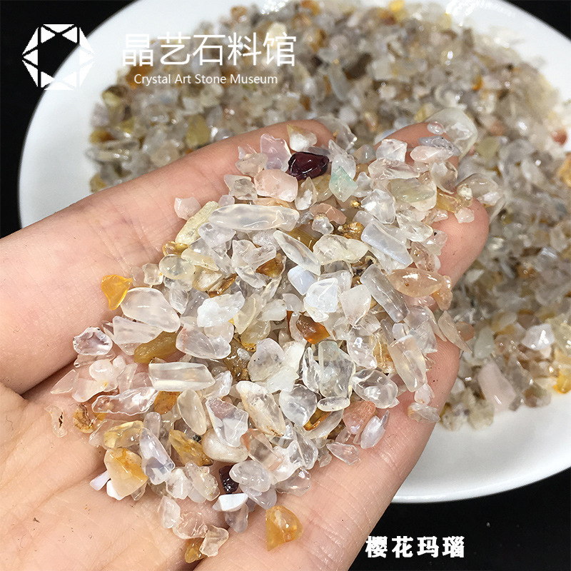 天然水晶砂利2-4mmDIY手作りステッカー画彩砂砂画装飾花瓶カラー小石