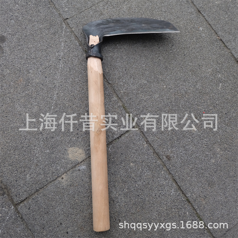 园艺割草刀手工锻打镰刀家用手工手动割草除草神器
